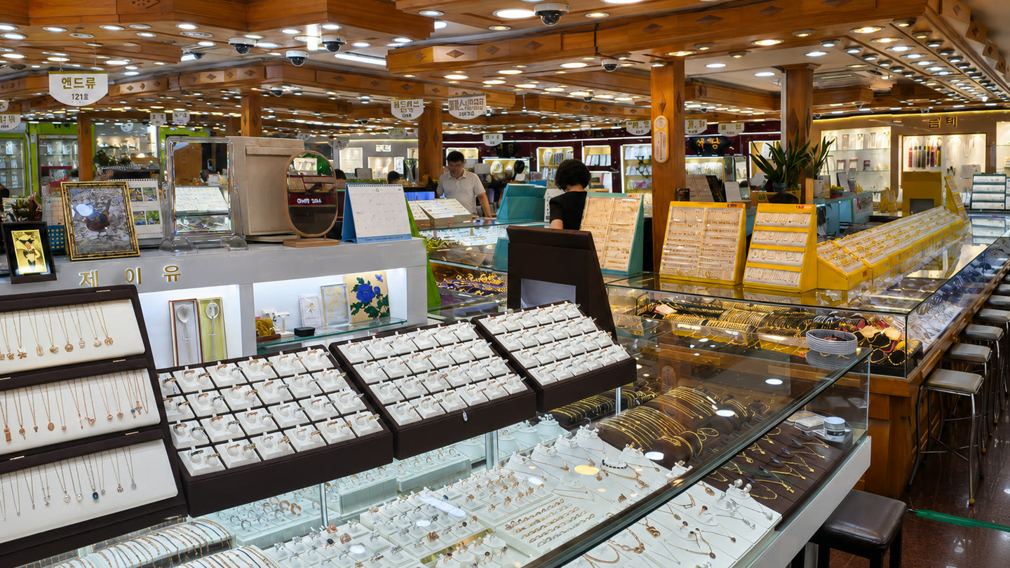 JU JEWELRY 매장 전경